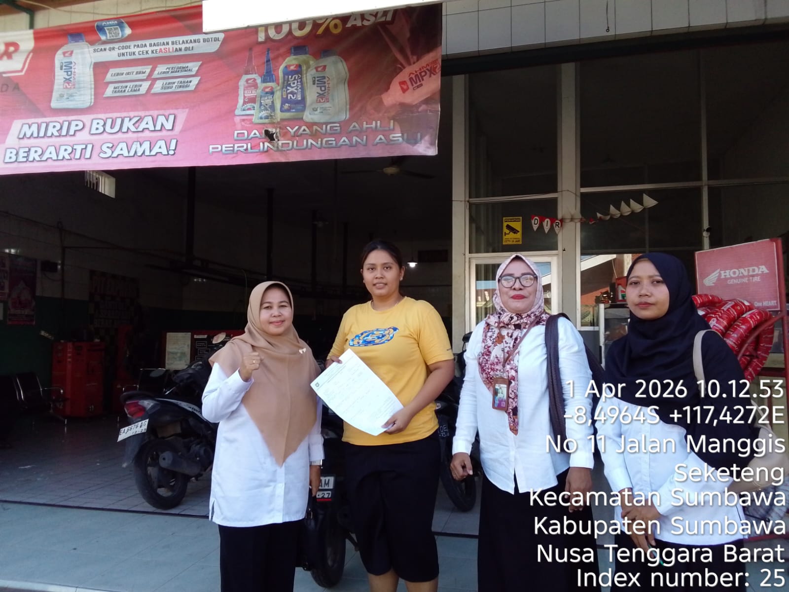 Pendataan Pajak Reklame Dealer Virgo Motor