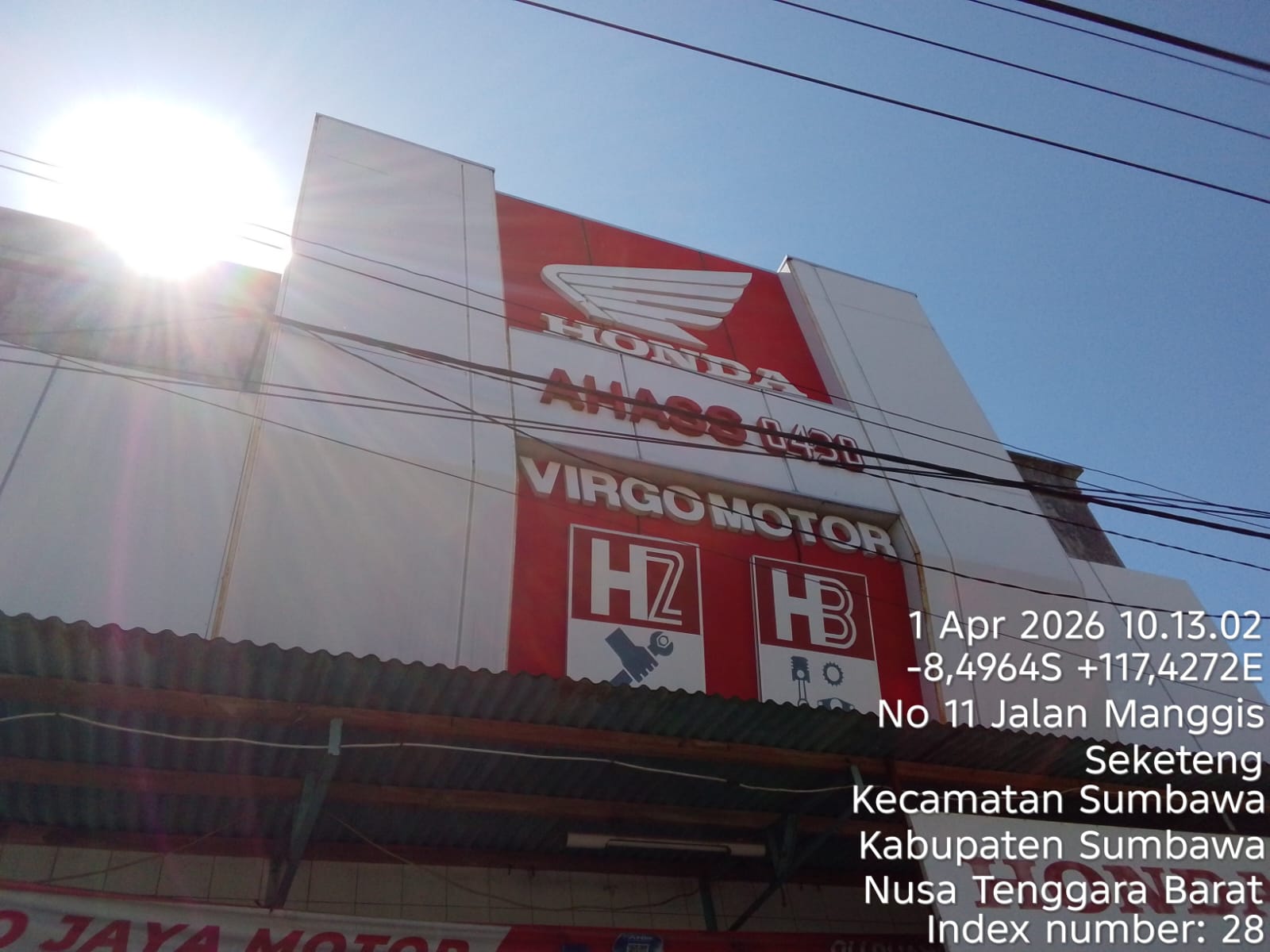 Pendataan Pajak Reklame Dealer Virgo Motor