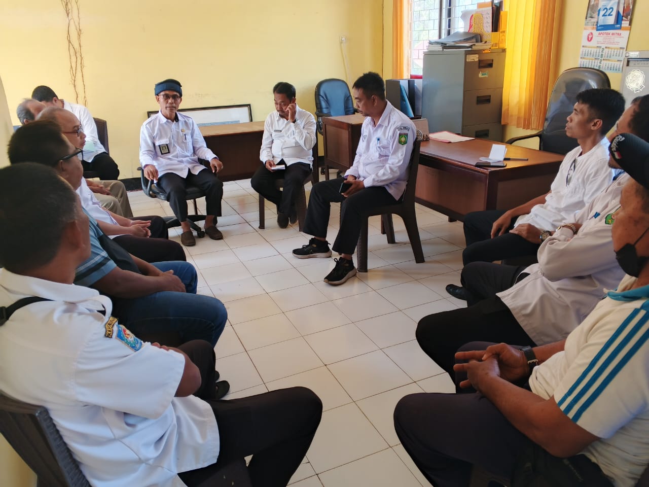 KOORDINASI TERKAIT PEMBAYARAN SPPT SE-KECAMATAN RHEE