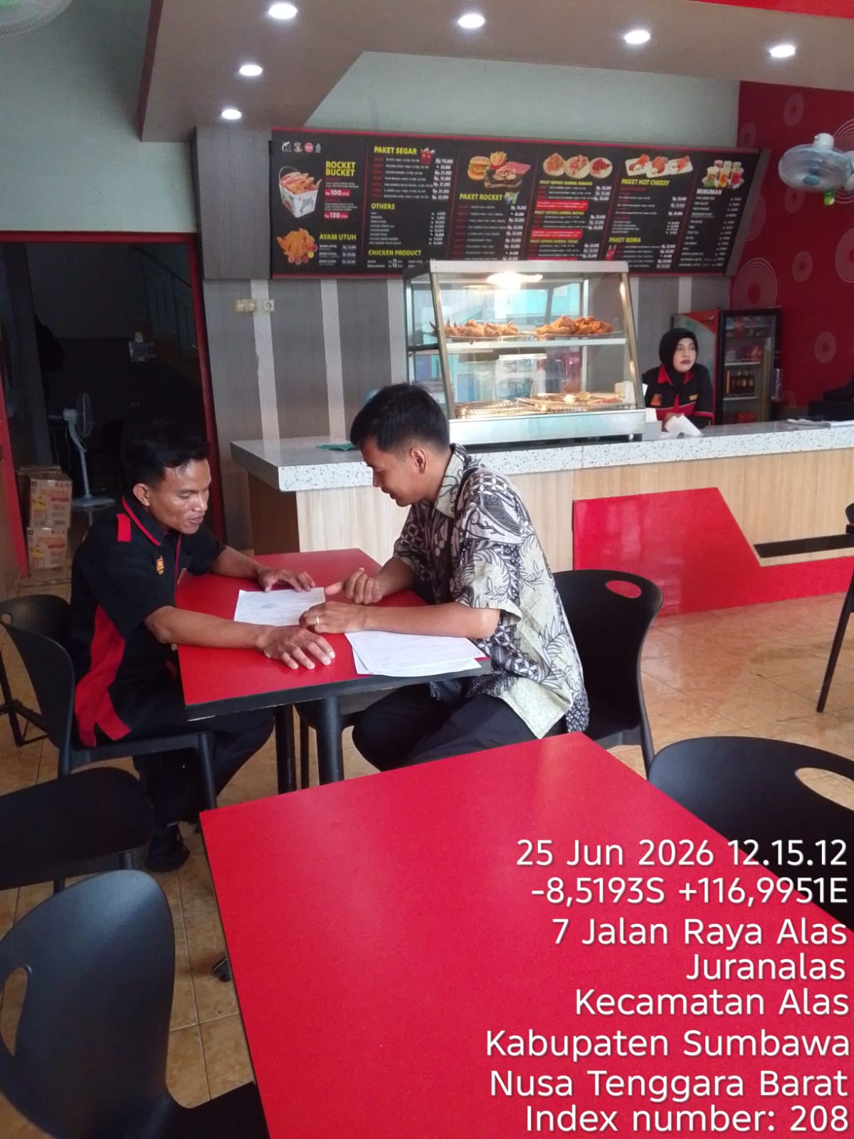 Penyampaian SPTPD Rumah Makan Wilayah Alas